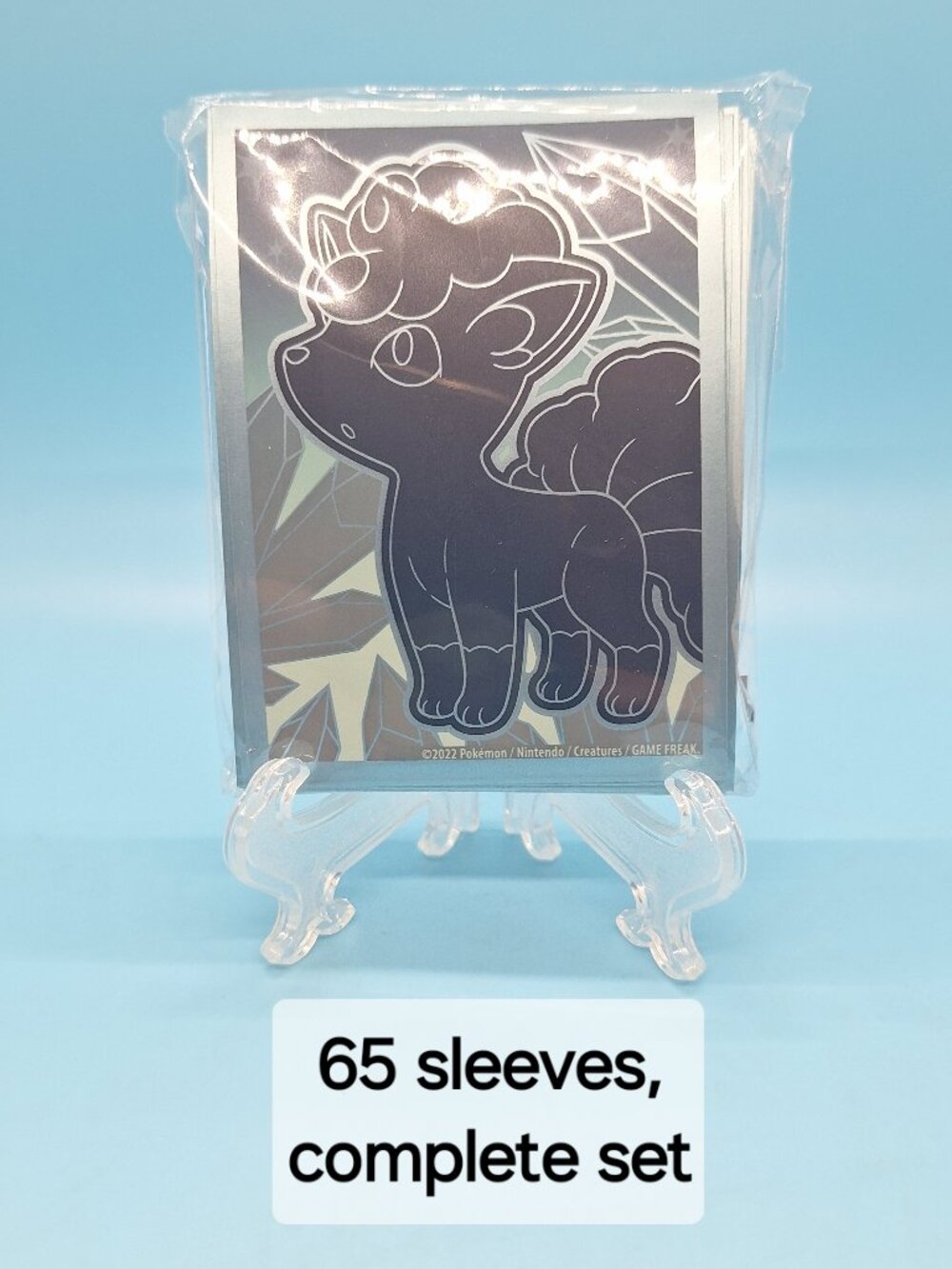 Pokémon Silver Tempest Elite Trainer Box Alolan Vulpix 65 card sleeves, New